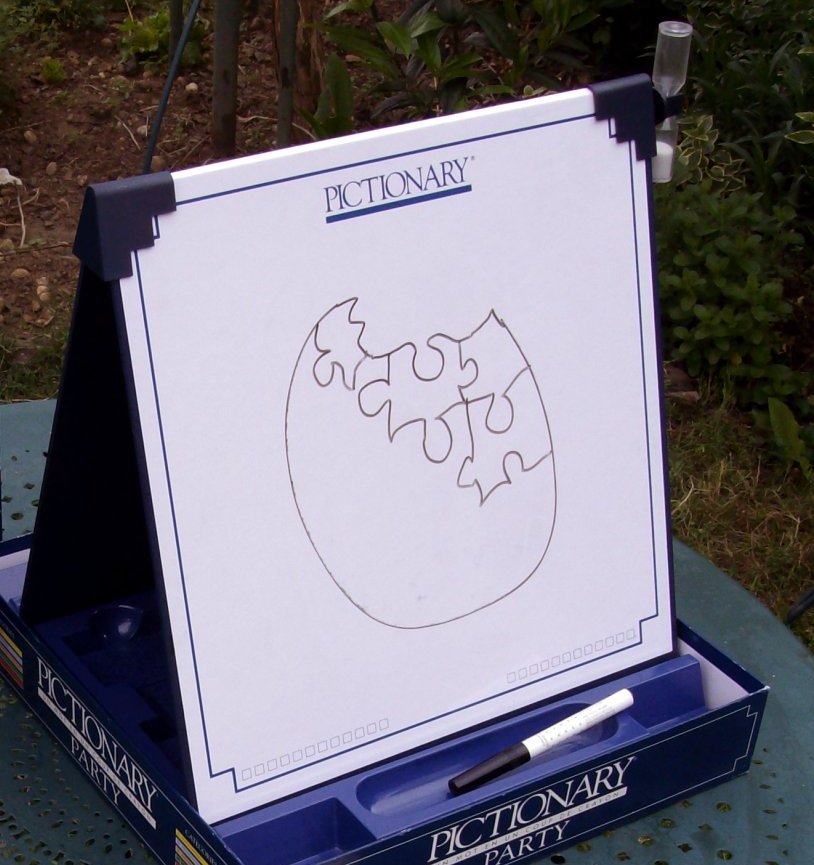 A game of “Pictionary party”