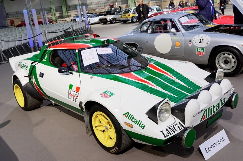 Paris Bonhams 2017 Lancia Stratos Groupe 4 coupé