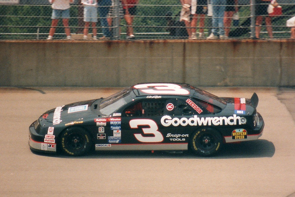 Earnhardt Sr.’s No. 3 black Goodwrench