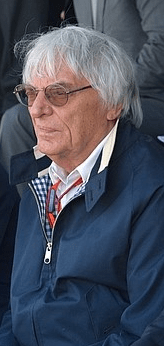 Bernie Ecclestone, the former Chief executive of the Formula One Group