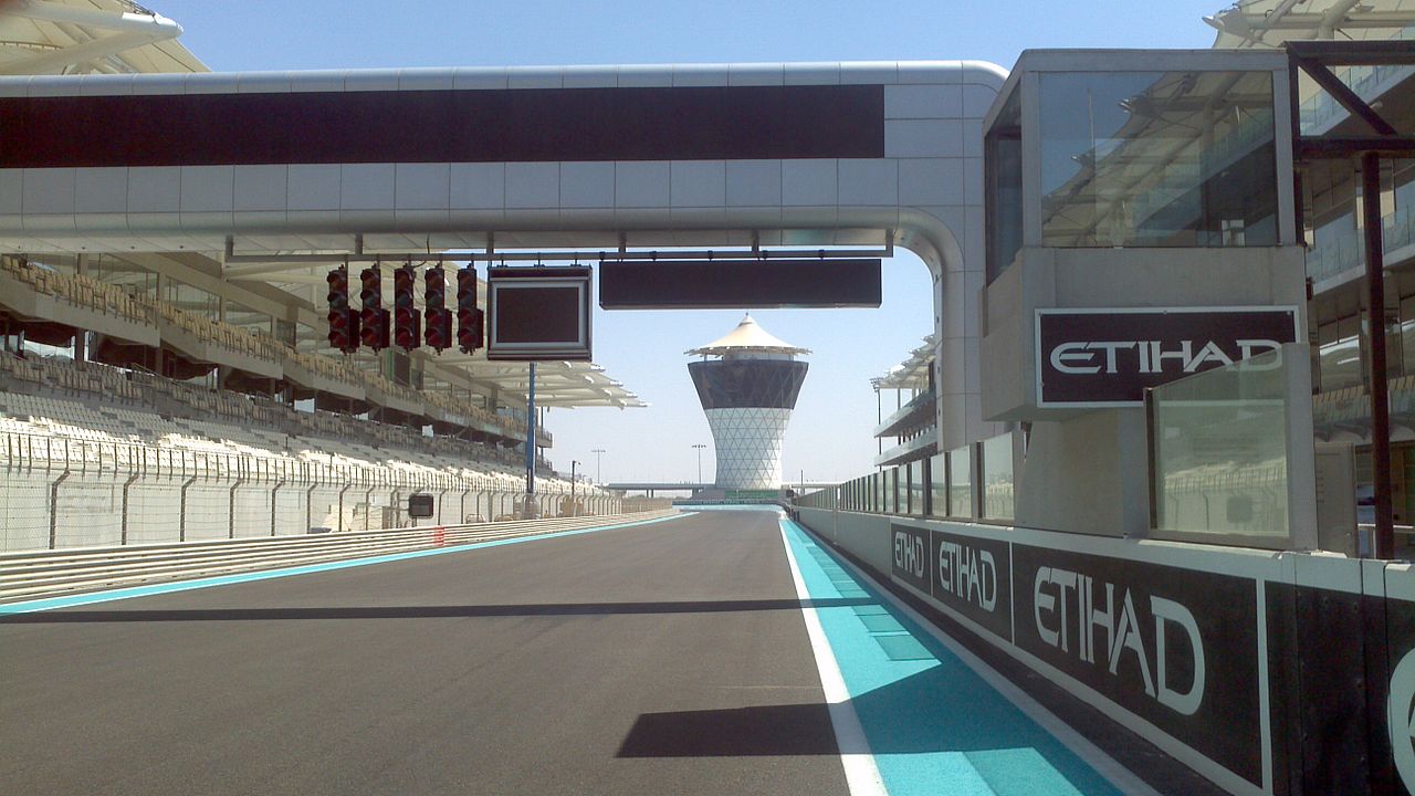 Yas Marina Circuit in Abu Dhabi