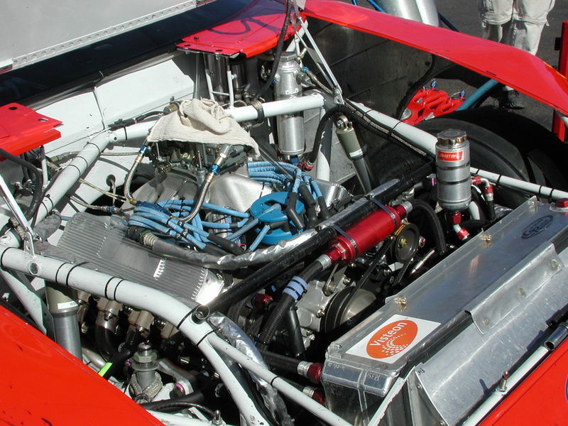 A typical NASCAR Cup Series engine.