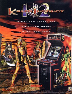 Arcade flyer for Killer Instinct 2