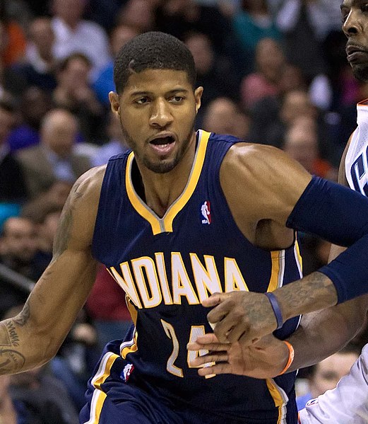 George with the Indiana Pacers in 2014