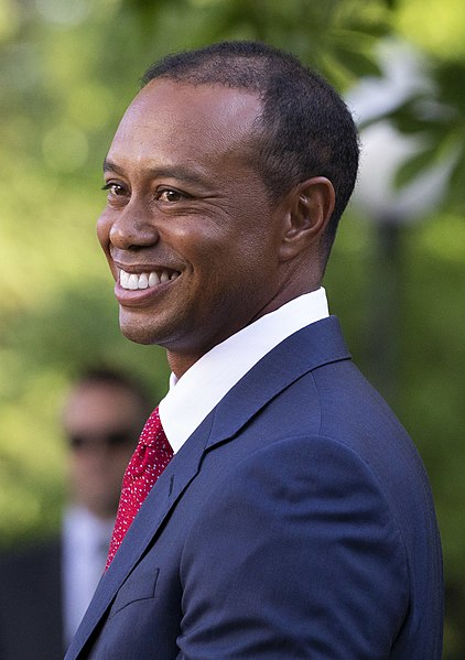 Woods at the White House in May 2019